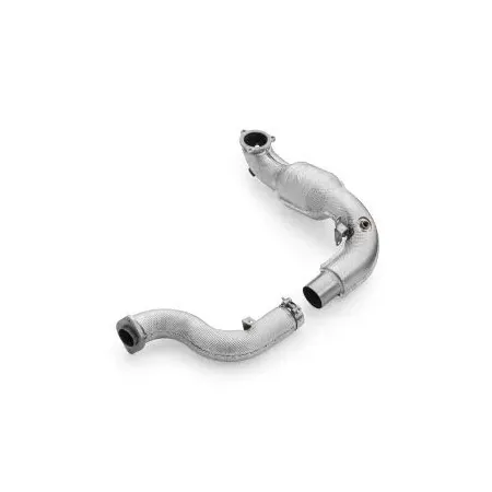Downpipe z osłoną termiczną i katalizatorami Mercedes-AMG A35 GPF W177 4MATIC MS without GPF OFF 100 cpsi