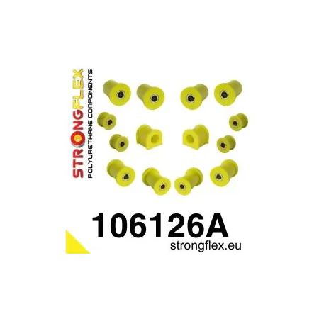 106126A: Zestaw poliuretanowy zawieszenia przedniego SPORT Mazda MX-5 NA