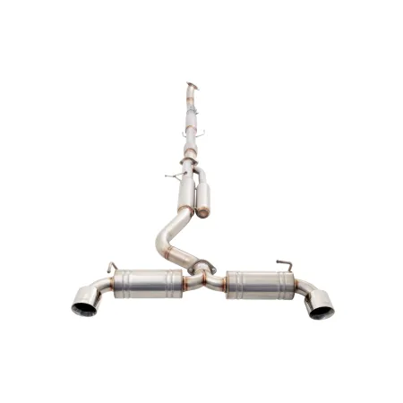 Układ wydechowy XForce Toyota Yaris GR 2021- stal nierdzewna