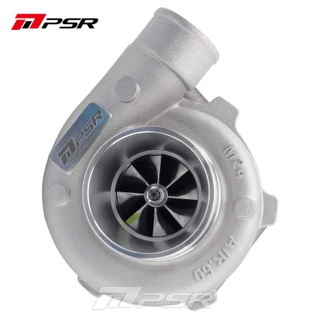 Turbosprężarka PSR 3071 Gen2 Compact Dual Ball Bearing T51R Mod Dual V-Band 0.72 A/R IWG Billet Actuator 11.6psi PSR Logoed