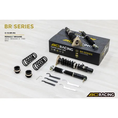 Zawieszenie gwintowane BC Racing O-18-BR-RA Renault Clio Megane FWD MK4 2016+