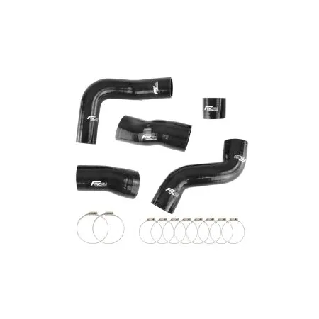 Zestaw Przewodów Silikonowych Intercoolera FMIC.EU Audi TT 225HP 1.8T 99-06 APX BAM - Czarny