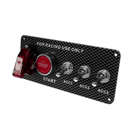 Elektryczny panel uruchamiania silnika z 3 przełącznikami