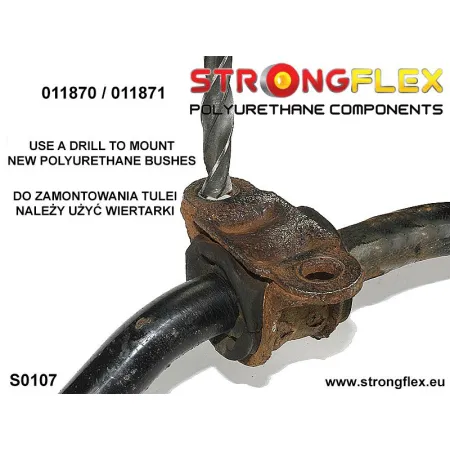 011870B: Tuleja stabilizatora przedniego