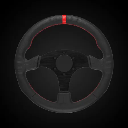 Profesjonalna Skórzana Kierownica Wyścigowa Okrągła 330mm SIMAGIC Symulator Simracing