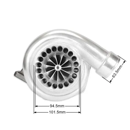 Turbosprężarka JRspec GTX3082R+ BB Hybrid Ceramic (GTX3087) T3 .82 4-bolt