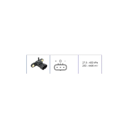 Map Sensor 400kpa replacement of 8942120200 Ecumaster