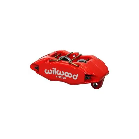 Uniwersalny zacisk hamulcowy 4 tłoczkowy Wilwood 120-12949 Forged DPHA czerwony