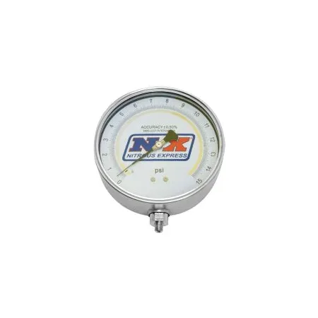 6" Certified Fuel Pressure Gauge Only (Gauge from P/N 15529) Nitrous Express NX 15530