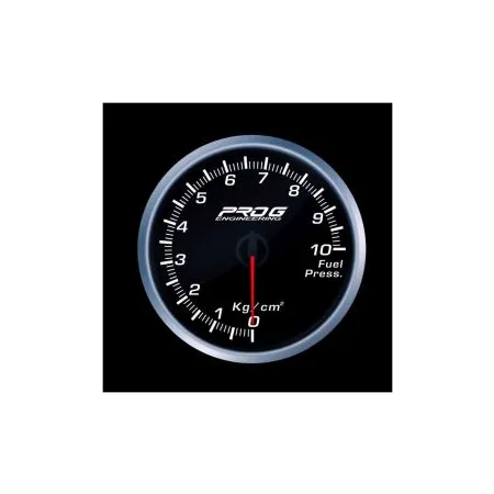 Wskaźnik Pro G Race Series 2 RS, ciśnienia paliwa Kg/cm2 WHITE 60mm
