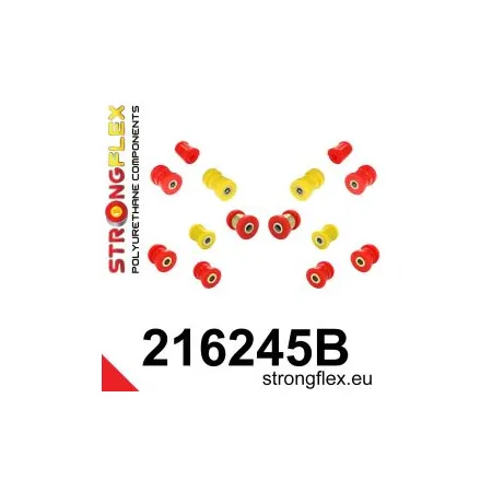 216245B: Zestaw tulei tylnego zawieszenia