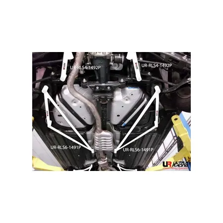 Rozpórka tylna boczna (Rear Side Bars) 1491P Ultra Racing for Subaru Outback 09+