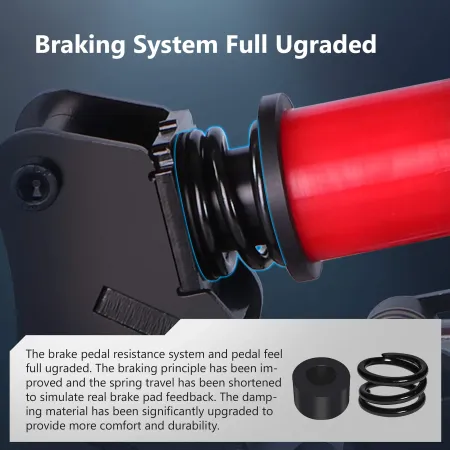 Pedalbox Pedały SIMSONN Plus X Racing Simracing Symulator - Czarny