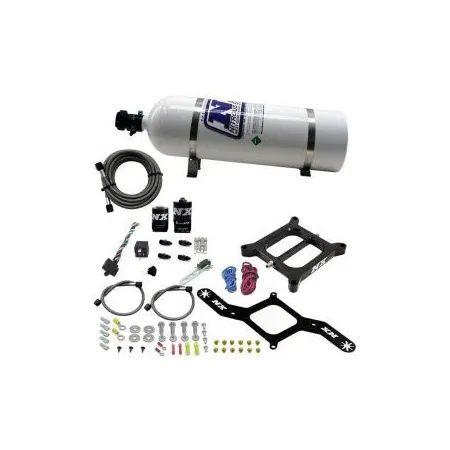4150 RNC Conventiona Plate System 300-750Hp with 15Lb Bottle Nitrous Express NX 55140-15