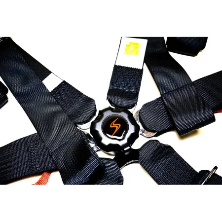 DriftShop 6 Point Harness Black FIA Approved 8853