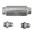 DeatschWerks Compact In-Line Fuel Filter Kit -8AN 10 Micron 70mm