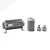DeatschWerks In-Line Fuel Filter Kit -6AN 100 Micron 110mm