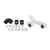 Mishimoto Mitsubishi Lancer Evolution X Lower Intercooler Pipe Kit 2008-2015 Black Hoses