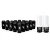Mishimoto Aluminum Locking Lug Nuts M12 x 1.25 Black