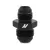 Mishimoto Aluminum -4AN to -6AN Reducer Fitting Black