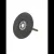 FLEXIPADS 75mm (3") Quick Lock Type P Holder HARD + 6mm Spindle
