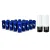 Mishimoto Aluminum Locking Lug Nuts 1/2" x 20 Blue