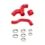 Mishimoto Subaru WRX Silicone Intercooler Hoses 2002-2005 Red