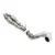 Downpipe AUDI RS3 8Y 2.5 TFSI with heat shield with Silencer