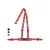 Sparco Harness 2" 3-Points Red ECE Approved