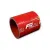 Łącznik silikonowy prosty 30mm Czerwony 25cm
