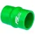 Silikonowy łącznik antywibracyjny hump 25mm Zielony