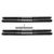 Injection Rail (Double Rail) with Rail Fittings 4 Black Single Hole Rails and Pipe Pl Fitting Nitrous Express NX 90002