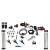 Three Cylinder Piranha System without Bottle Nitrous Express NX 60033-00P