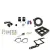 4500 Billet Crossbar Plate System Single Stage 100-500Hp without Bottle Nitrous Express NX 63570-00