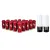 Mishimoto Aluminum Locking Lug Nuts 1/2" x 20 Red