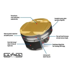 Subaru WRX 2.5 16V EJ257 JE Tłoki Ultra Series CR 9.5 99.5mm 361330