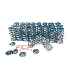 BMW / Toyota 3.0 24V B58 S58 zestaw wyścigowych stożkowych sprężyn zaworowych i zatrzasków tytanowych