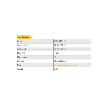 Audi / VW 2.0 16-20V FSI TFSI ACL Race panewki korbowe 4B1609H-STD