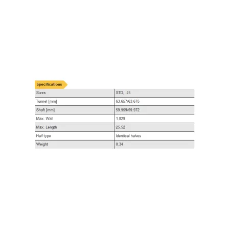 Chevrolet V8 LS1 LS2 LS3 LS6 panewki korbowodowe serii ACL Race Series 8B663HX-STD