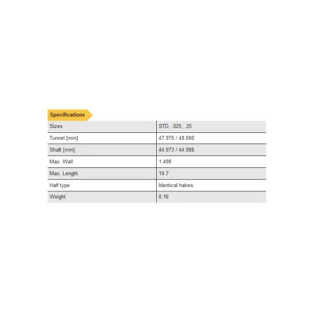 Mini Cooper S 1.6 Prince N12 N14 N16 N18 panewki korbowe ACL Race 4B7787HX-STD