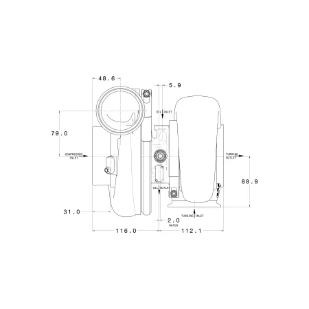 Garrett G42 1200 A/R 1,01